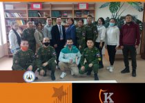 МИНИСТР ОБРАЗОВАНИЯ ТУВЫ ВСТРЕТИЛАСЬ С РУКОВОДСТВОМ И КУРСАНТАМИ ИЗ ТУВЫ ВОЕННО-ИНЖЕНЕРНОГО ИНСТИТУТА СФУ