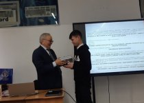 ВСТРЕЧА ДИРЕКТОРОМ НАЦИОНАЛЬНОГО МУЗЕЯ РТ КААДЫР-ООЛОМ АЛЕКСЕЕВИЧЕМ БИЧЕЛДЕЙ