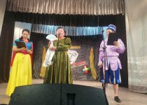 Театральная волна в Монгун-Тайгинском районе