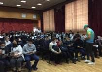 ПРЕДСТАВИТЕЛИ ЭКСПЕРТНОГО ЦЕНТРА "ДВИЖЕНИЕ БЕЗ ОПАСНОСТИ" У НАС В РЕСПУБЛИКЕ